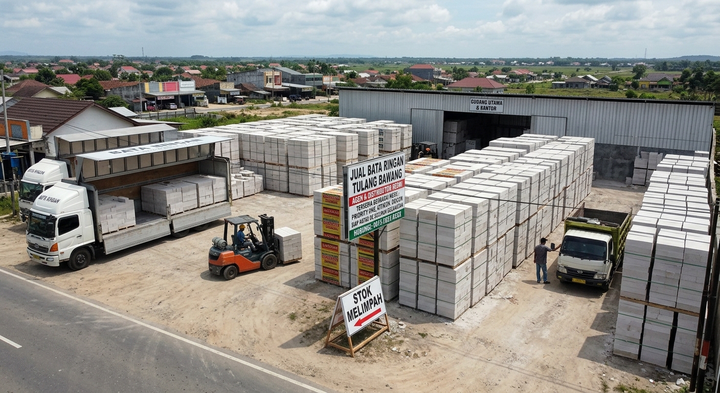 Jual Bata Ringan Tulang Bawang